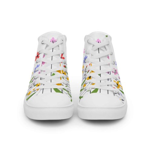 <strong>Dieses Design gibt es exklusiv nur hier im Onlineshop von Frau Hippe!</strong> | Dieses Design gibt es exklusiv nur hier im Onlineshop von Frau Hippe! | High-Top Leinenschuhe