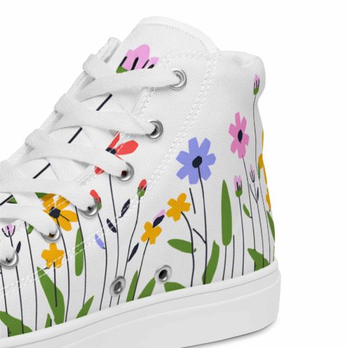 <strong>Dieses Design gibt es exklusiv nur hier im Onlineshop von Frau Hippe!</strong> | Dieses Design gibt es exklusiv nur hier im Onlineshop von Frau Hippe! | High-Top Leinenschuhe