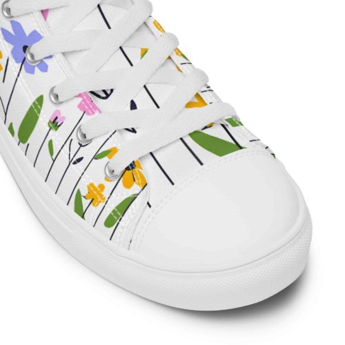 <strong>Dieses Design gibt es exklusiv nur hier im Onlineshop von Frau Hippe!</strong> | Dieses Design gibt es exklusiv nur hier im Onlineshop von Frau Hippe! | High-Top Leinenschuhe