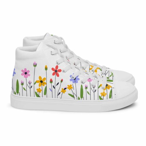 <strong>Dieses Design gibt es exklusiv nur hier im Onlineshop von Frau Hippe!</strong> | Dieses Design gibt es exklusiv nur hier im Onlineshop von Frau Hippe! | High-Top Leinenschuhe