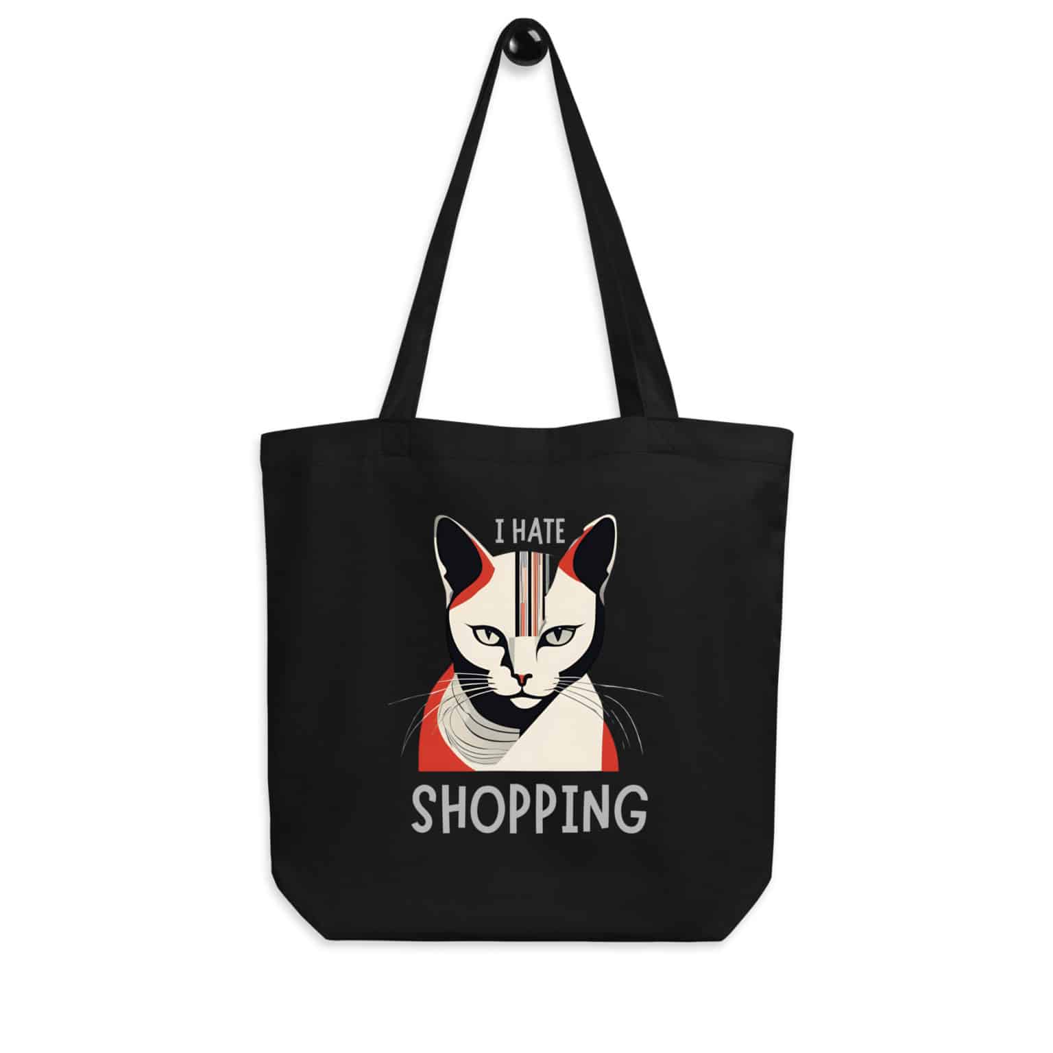 I Hate Shopping - Bag Small Black