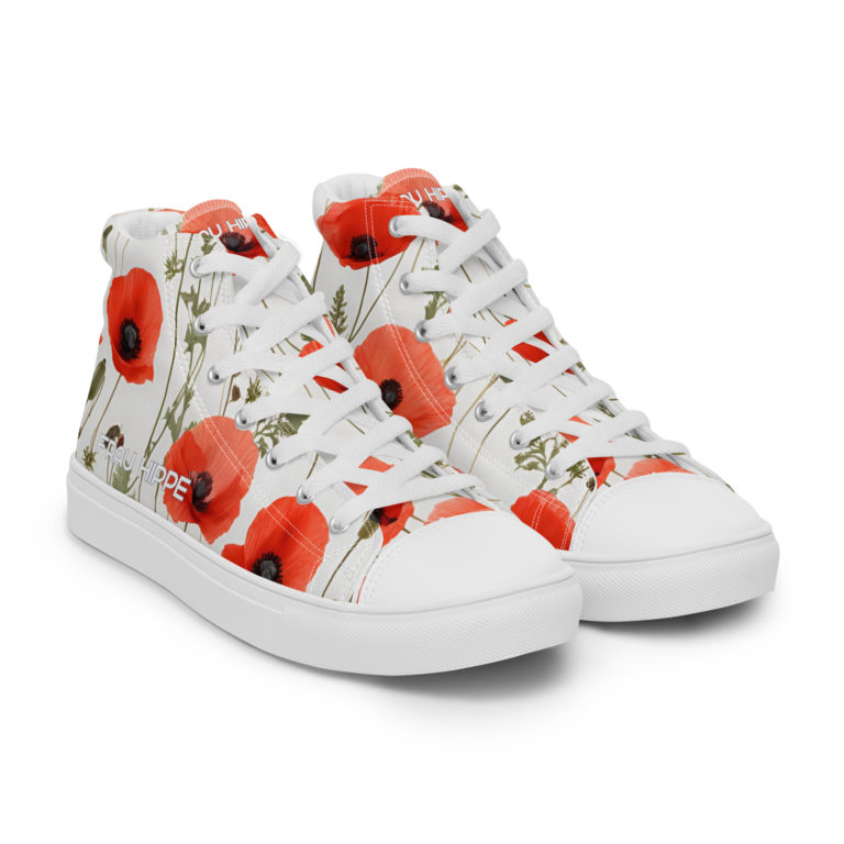 Polly Poppy High-Top Sneaker – Sommer an deinen Füßen!