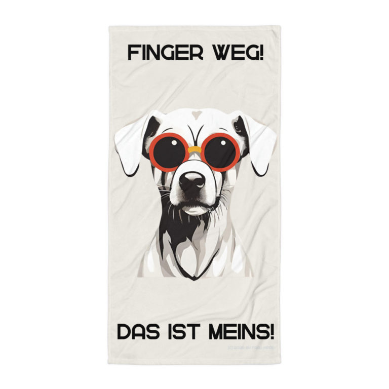 Badetuch, Strandtuch – Holger Hund
