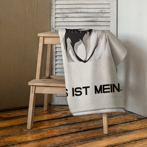 Strandtuch Holger Hund | Saunatuch & Badetuch mit exklusivem Design