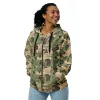 Girls Sweatjacke - Chloe Camouflage – Tarnmuster, das auffällt