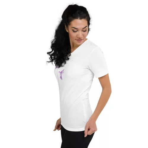Girls V-Short Sleeve – Kolibris | Leicht wie ein Vogel, stylisch wie du!
