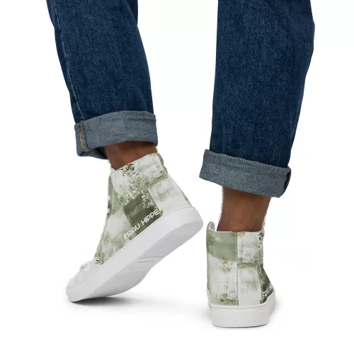 Nachhaltige Herren High-Top Sneaker Gösta Grønn mit EVA-Sohle – exklusiv bei Frau Hippe