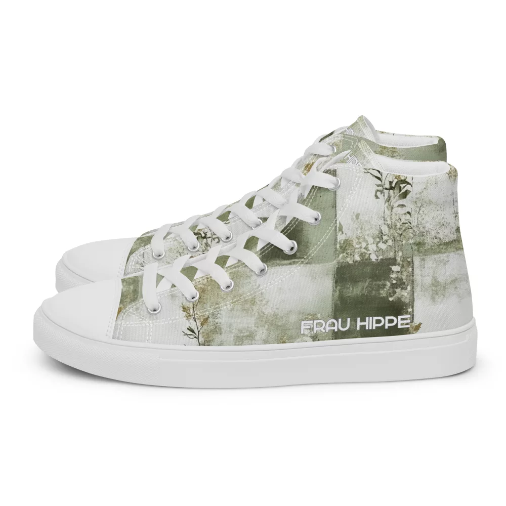 Nachhaltige Herren High-Top Sneaker Gösta Grønn mit EVA-Sohle – exklusiv bei Frau Hippe