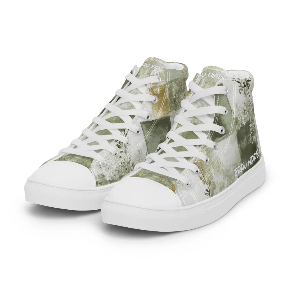 Nachhaltige Herren High-Top Sneaker Gösta Grønn mit EVA-Sohle – exklusiv bei Frau Hippe