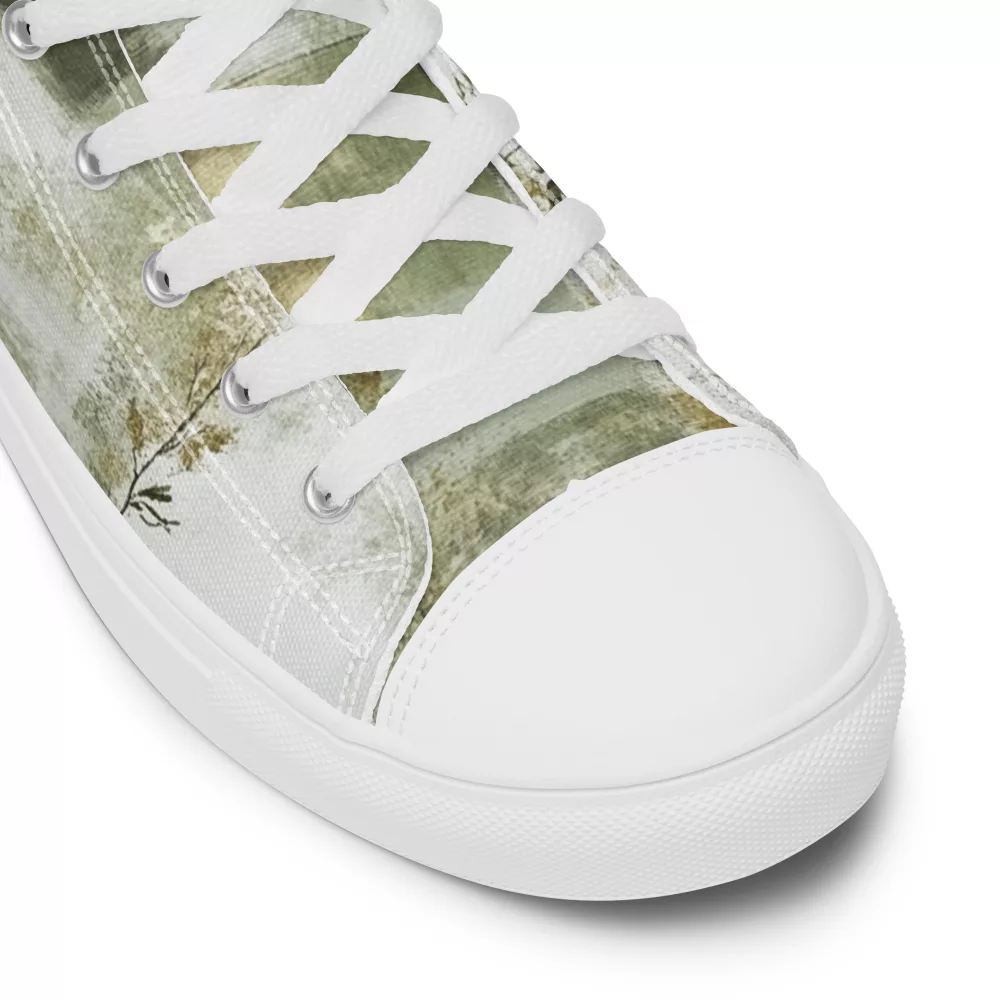 Nachhaltige Herren High-Top Sneaker Gösta Grønn mit EVA-Sohle – exklusiv bei Frau Hippe