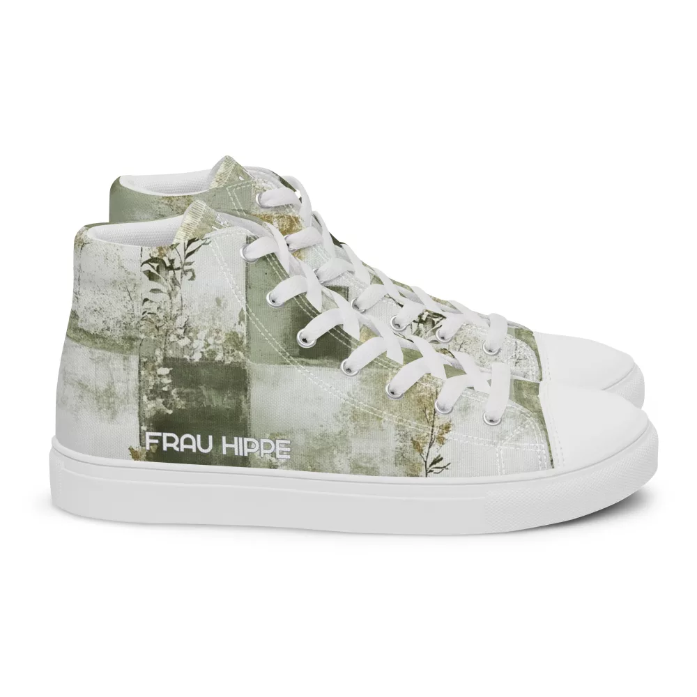 Nachhaltige Herren High-Top Sneaker Gösta Grønn mit EVA-Sohle – exklusiv bei Frau Hippe