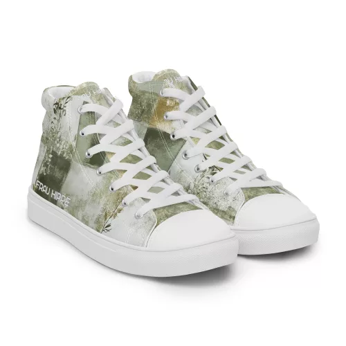 Nachhaltige Herren High-Top Sneaker Gösta Grønn mit EVA-Sohle – exklusiv bei Frau Hippe