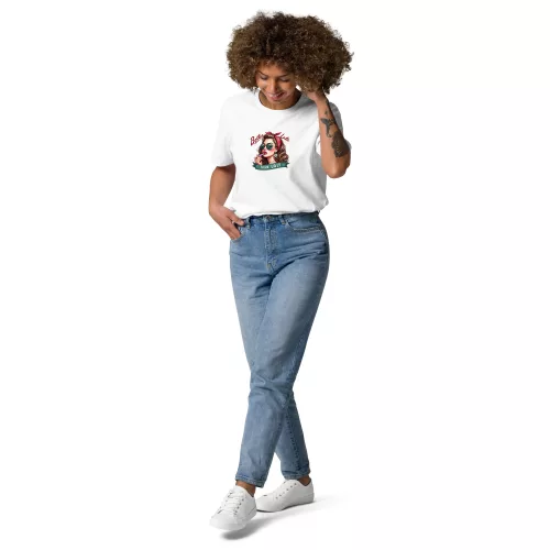 Better Late Than Ugly – nachhaltiges Statement-Shirt aus Bio-Baumwolle für Frauen