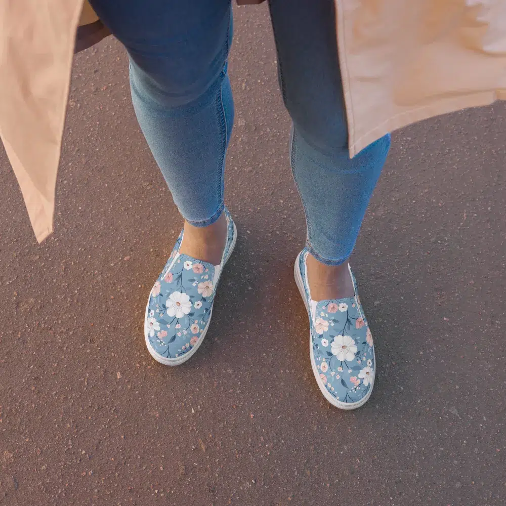 Girls Canvas Slipper, Slip-ons – Weil 08/15 nicht dein Ding ist