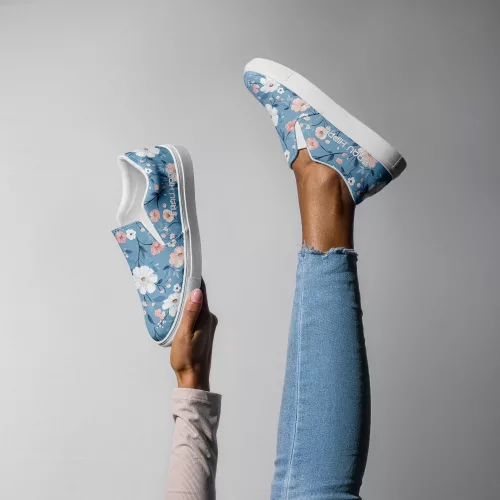 Girls Canvas Slipper, Slip-ons – Weil 08/15 nicht dein Ding ist