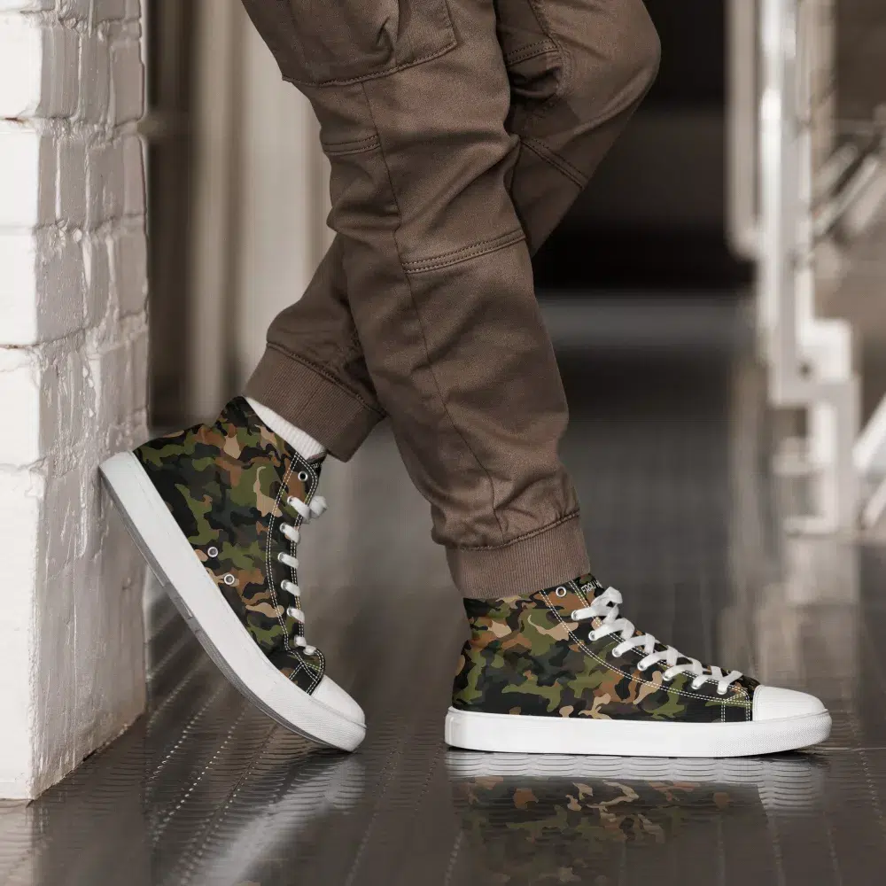 Camouflage Sneaker Broderick Näkymätön – unsichtbar stark