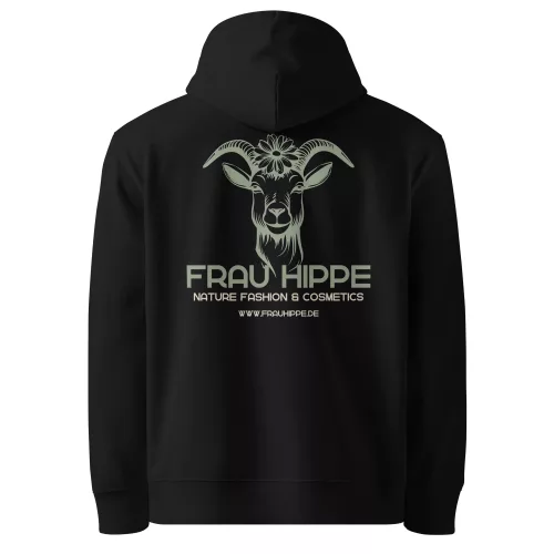 Frau Hippe "Fan" Hoodie - 4 Farben 16 Frau Hippe Fan Hoodie - 100 % Bio-Baumwolle, 5 Größen, 4 Farben. Nachhaltig & stylisch – exklusiv und made-to-order.