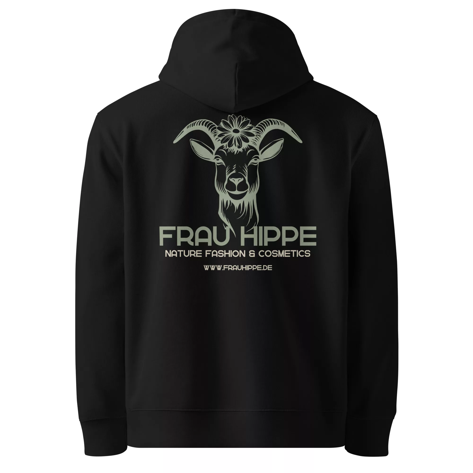 Frau Hippe "Fan" Hoodie - 4 Farben 5 Frau Hippe Fan Hoodie - 100 % Bio-Baumwolle, 5 Größen, 4 Farben. Nachhaltig & stylisch – exklusiv und made-to-order.
