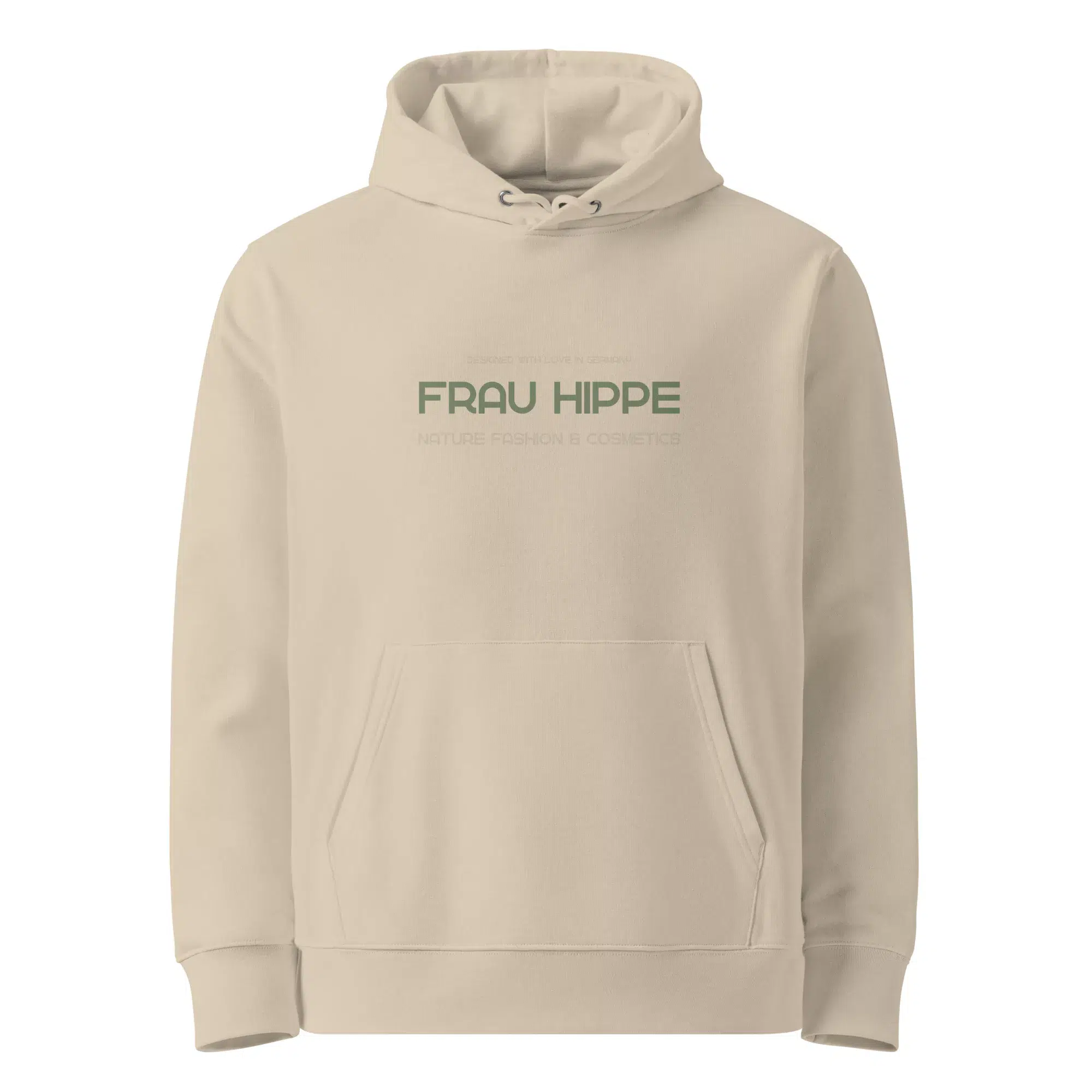 Frau Hippe "Fan" Hoodie - 4 Farben 10 Frau Hippe Fan Hoodie - 100 % Bio-Baumwolle, 5 Größen, 4 Farben. Nachhaltig & stylisch – exklusiv und made-to-order.