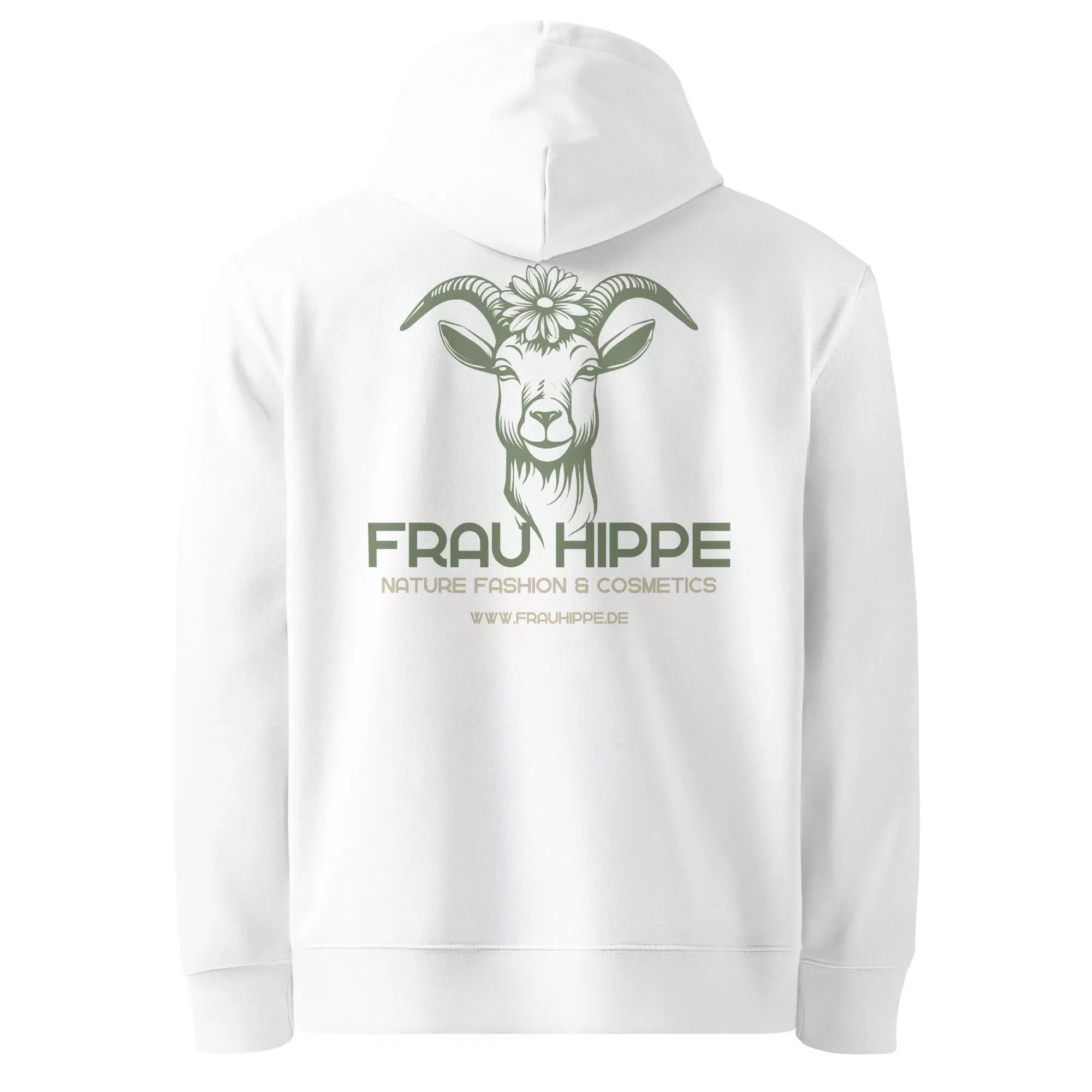 Frau Hippe "Fan" Hoodie - 4 Farben 2 Frau Hippe Fan Hoodie - 100 % Bio-Baumwolle, 5 Größen, 4 Farben. Nachhaltig & stylisch – exklusiv und made-to-order.