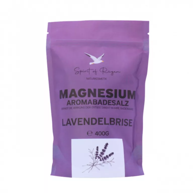 Magnesium-Aromabadesalz Lavendelbrise Nachfüllpack
