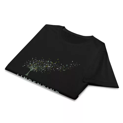 Lindenkind Girls Softstyle T-Shirt No. 02 – nachhaltig, OEKO-TEX zertifiziert, weich & leicht tailliert. Exklusiver Naturprint, kein Lagerbestand, nur auf Bestellung.