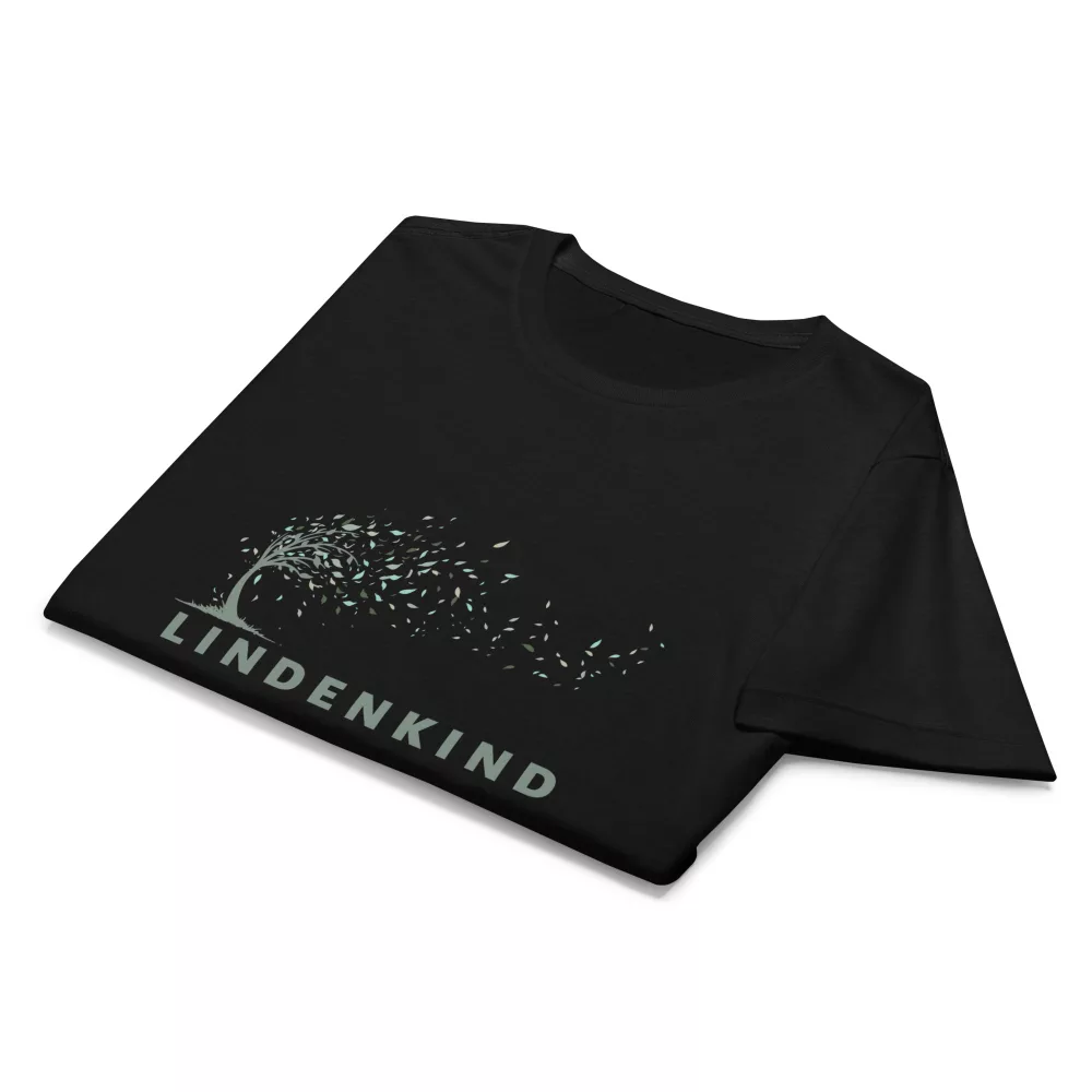 Lindenkind Girls Softstyle T-Shirt No. 03: Lockerer Sitz, weiches Material, hochwertiger Druck. Exklusiv bei Frau Hippe. Perfekt für Alltag, Büro und Auszeit. In Schwarz oder Weiß.