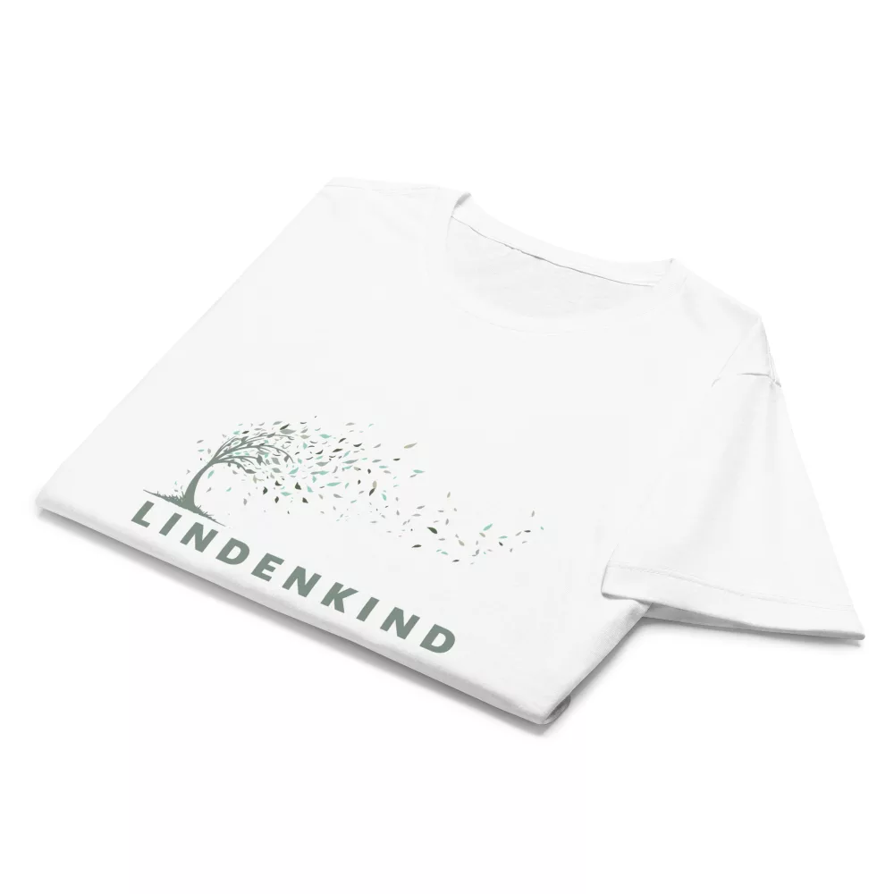 Lindenkind Girls Softstyle T-Shirt No. 03: Lockerer Sitz, weiches Material, hochwertiger Druck. Exklusiv bei Frau Hippe. Perfekt für Alltag, Büro und Auszeit. In Schwarz oder Weiß.