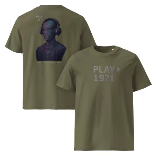 Ruben van der Elster – PLAY 1971 T-Shirt | Artist Merch 23 Ruben van der Elster – PLAY 1971 T-Shirt | Artist Merch